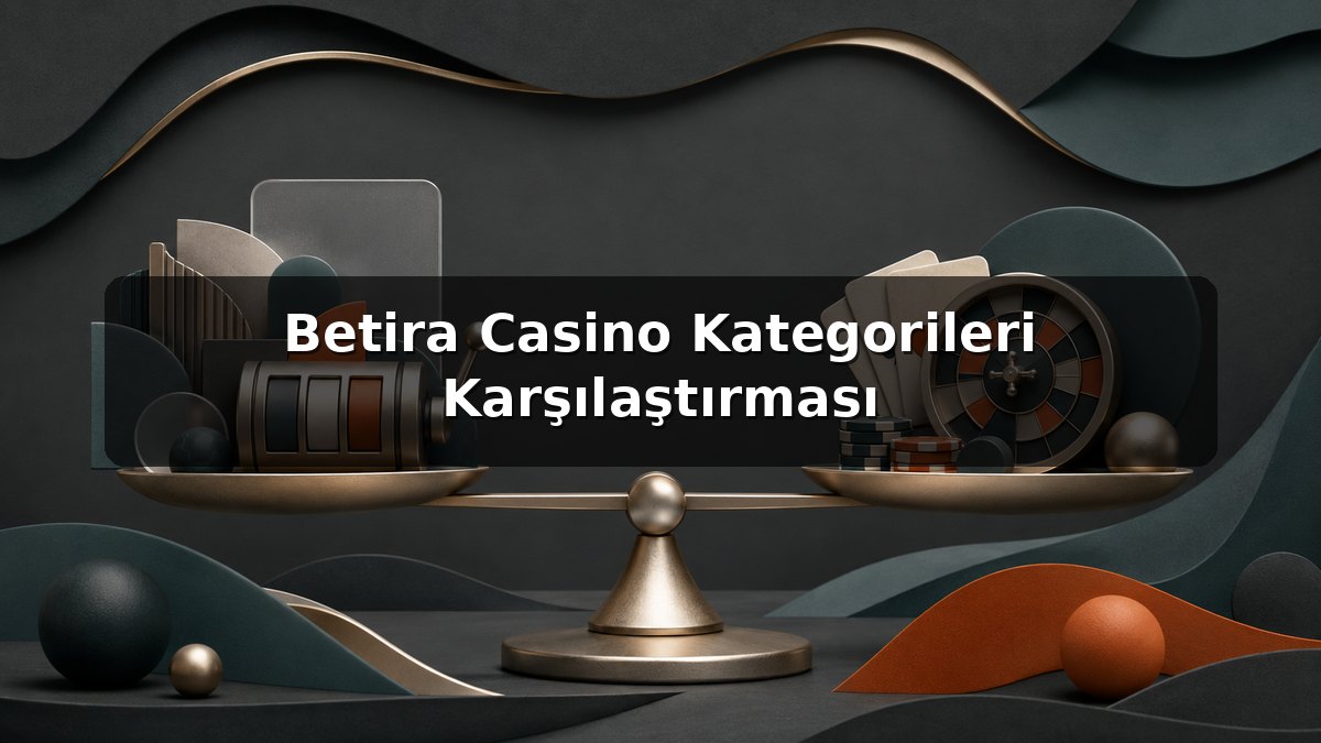 Betira Casino Kategorileri Karşılaştırması konulu Betira görseli