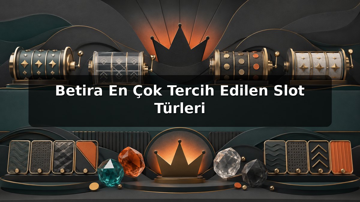 Betira En Çok Tercih Edilen Slot Türleri konulu Betira görseli