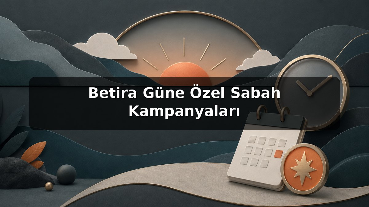 Betira Güne Özel Sabah Kampanyaları konulu Betira görseli