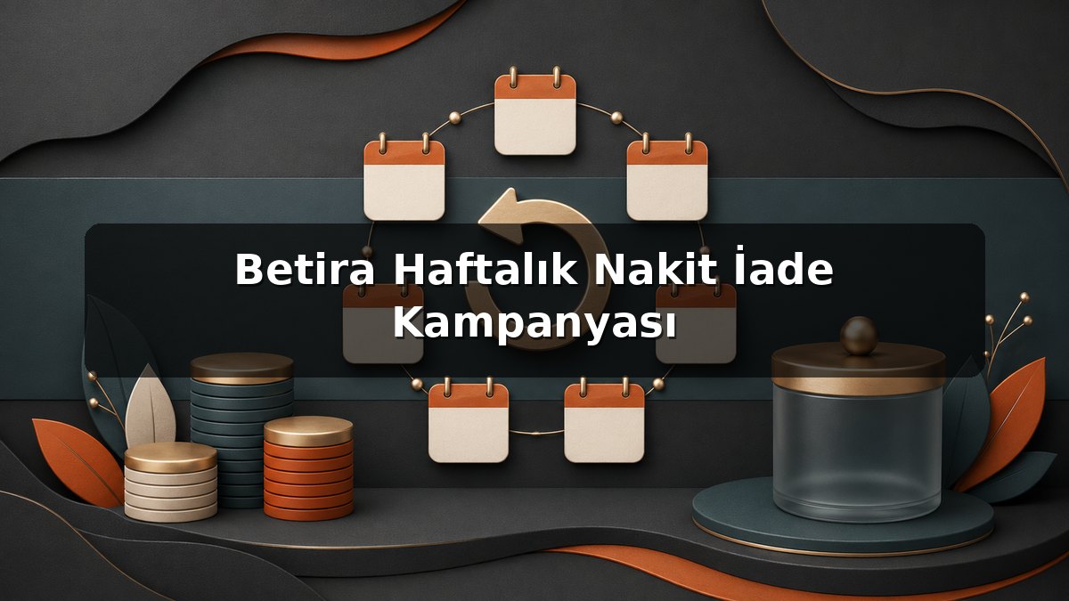 Betira Haftalık Nakit İade Kampanyası konulu Betira görseli