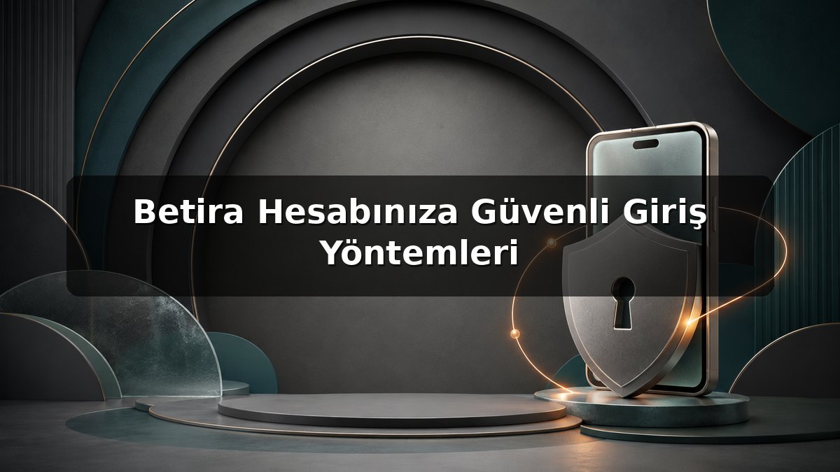 Betira Hesabınıza Güvenli Giriş Yöntemleri konulu Betira görseli