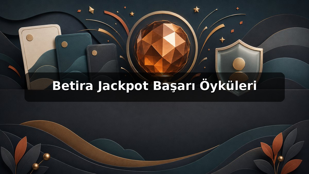 Betira Jackpot Başarı Öyküleri konulu Betira görseli