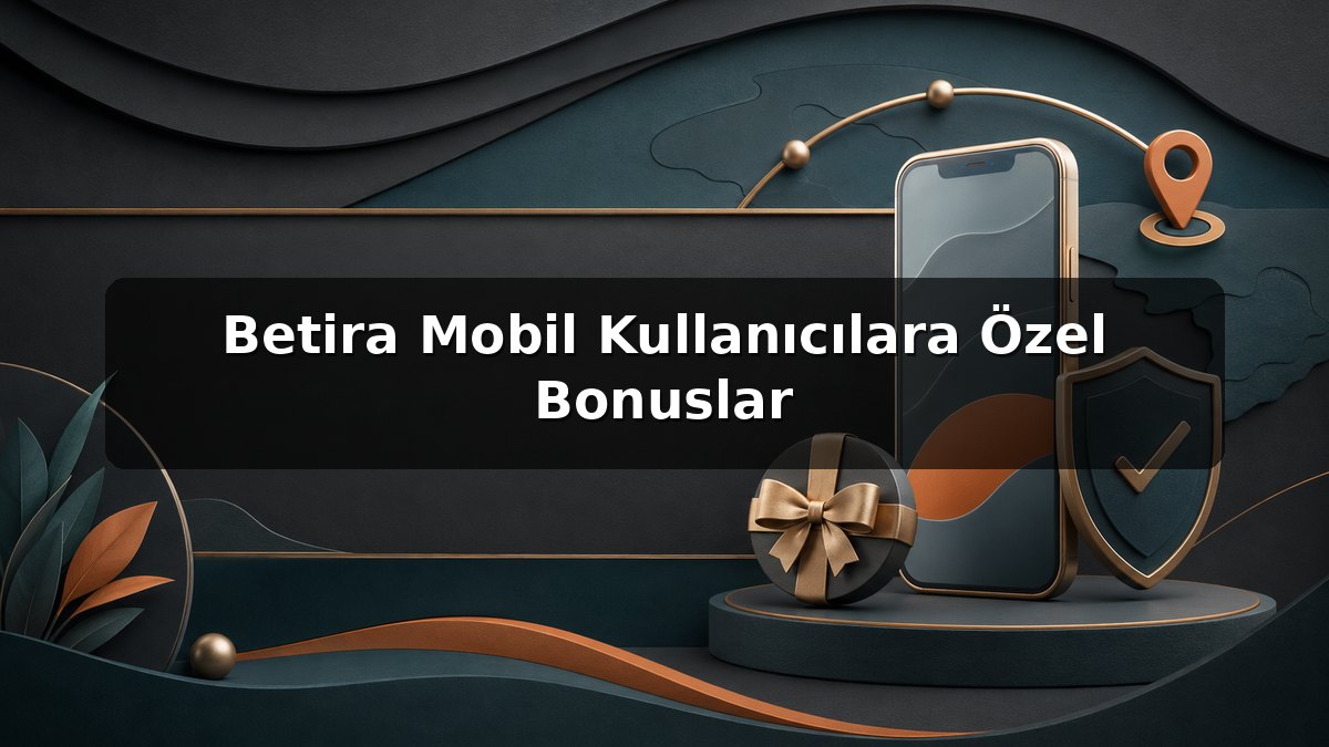 Betira Mobil Kullanıcılara Özel Bonuslar konulu Betira görseli