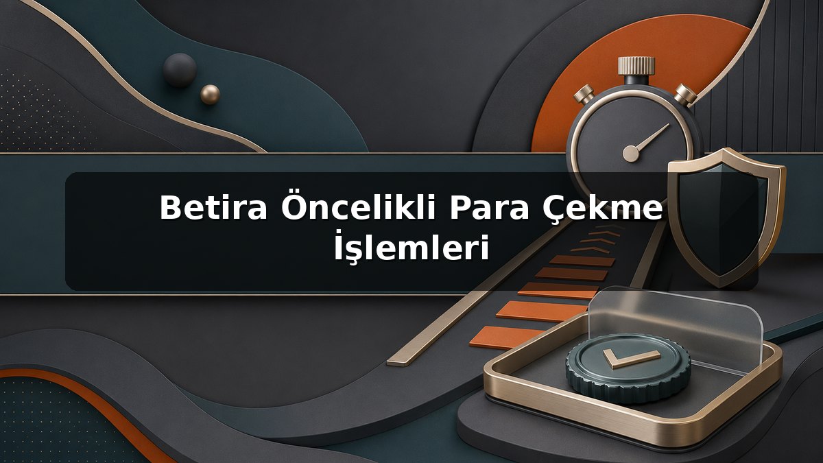 Betira Öncelikli Para Çekme İşlemleri konulu Betira görseli