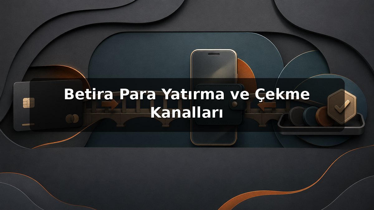 Betira Para Yatırma ve Çekme Kanalları konulu Betira görseli