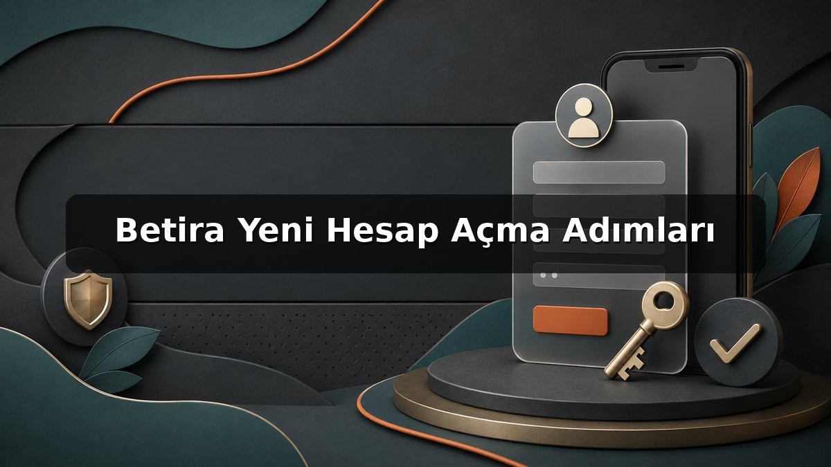 Betira Yeni Hesap Açma Adımları konulu Betira görseli